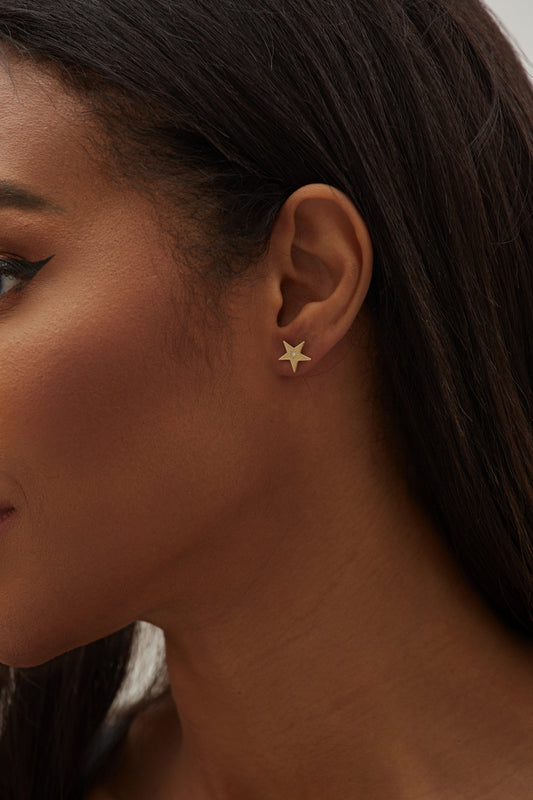 Cercei Stea MEJ cu Diamant