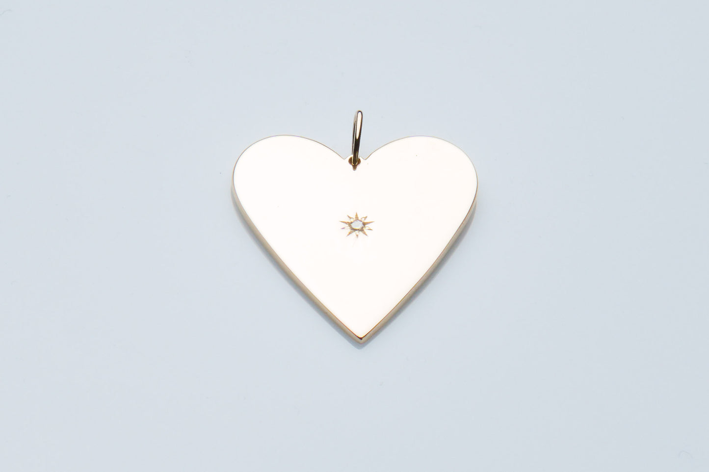 Inima Clasica cu Diamant